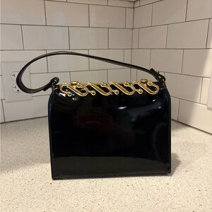 Vintage Triangle New York black handbag